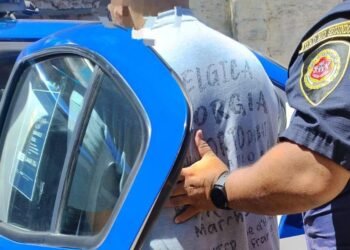 Importante operativo en Oncativo: dos detenidos tras una persecución detectada por cámaras de seguridad