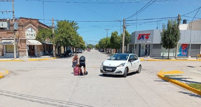 Choque en James Craik: una mujer de 61 años hospitalizada