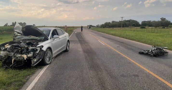 Un motociclista falleció tras un choque cerca de Pampayasta Sud