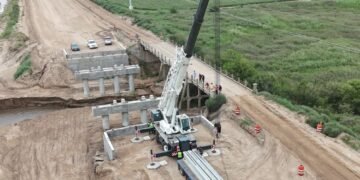 Avanza la pavimentación de 60 km en la Ruta Provincial 10: los tramos y localidades en detalle