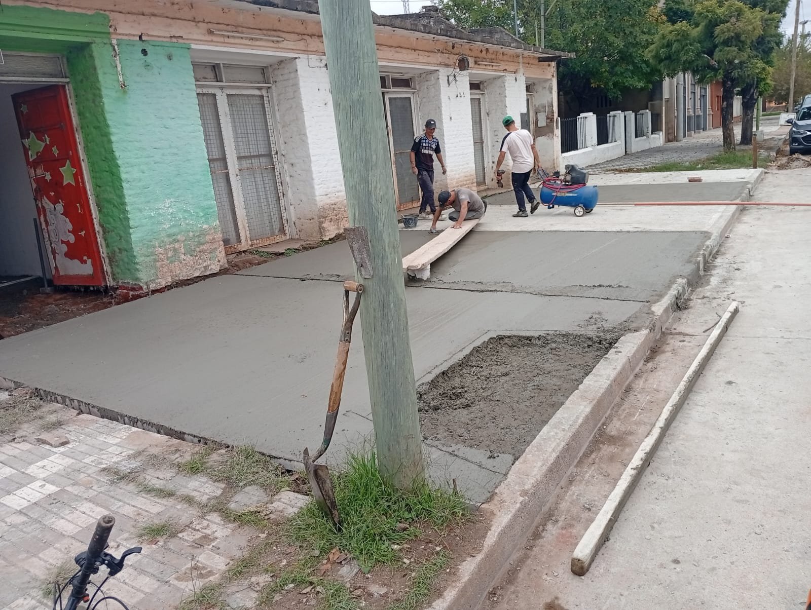 Así avanza la propiedad que funcionará como sede de Abriendo Fronteras. 