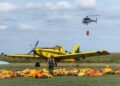 La Provincia capacitó en Oliva a bomberos voluntarios en operaciones aéreas seguras