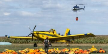 La Provincia capacitó en Oliva a bomberos voluntarios en operaciones aéreas seguras