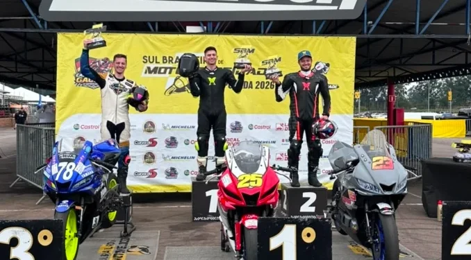 Emiliano Lancioni volvió a la pista con una contundente victoria en Brasil