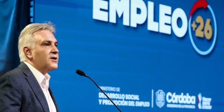 El Gobierno de Córdoba lanzó una nueva edición del programa Empleo +26 con 10.000 oportunidades laborales