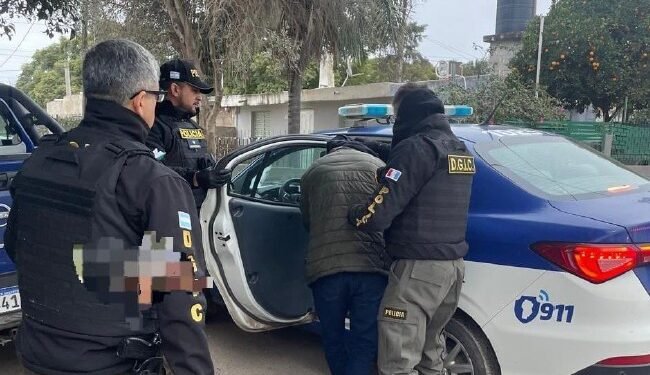 Detención por robo calificado: allanamientos en Córdoba tras un hecho en Oliva