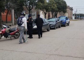 Aprehesión por violencia familiar, un detenido con arma blanca y secuestro de motocicletas en Tercero Arriba
