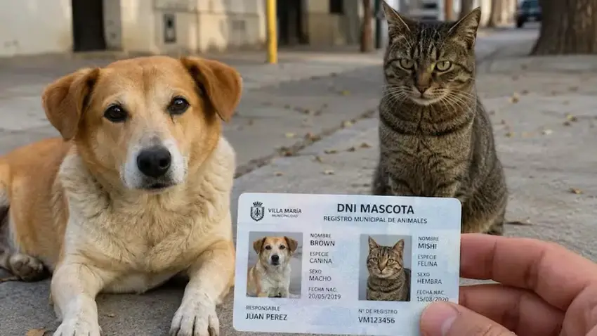 Villa María: Avanzan en la reglamentación del registro obligatorio para perros y gatos