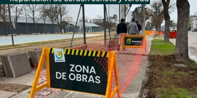 Oncativo: El intendente Nicolás Filoni supervisó diez frentes de obras públicas e infraestructura en marcha