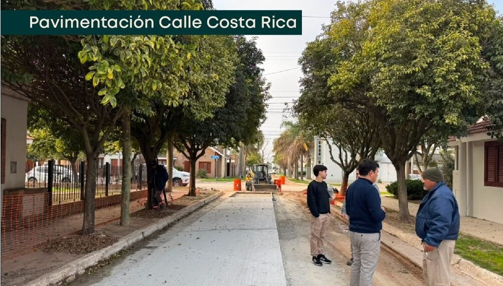 Oncativo: El intendente Nicolás Filoni supervisó diez frentes de obras públicas e infraestructura en marcha