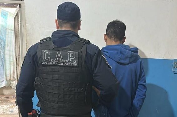 Oliva: Detuvieron a un hombre acusado de agredir físicamente a su pareja