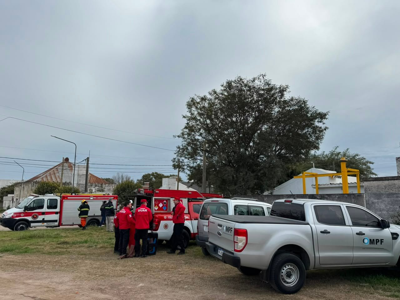 Oncativo: Realizan pericias judiciales en la planta de bombeo cloacal en el marco de la causa por la muerte de tres operarios