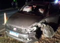 Río Segundo: Choque en cadena entre una camioneta y dos autos en la Ruta Provincial C-45 dejó solo daños materiales
