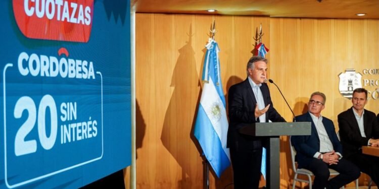 La Provincia amplió Cuotazas con tarjeta Cordobesa hasta 20 cuotas sin interés y $20.000 millones en créditos para pymes